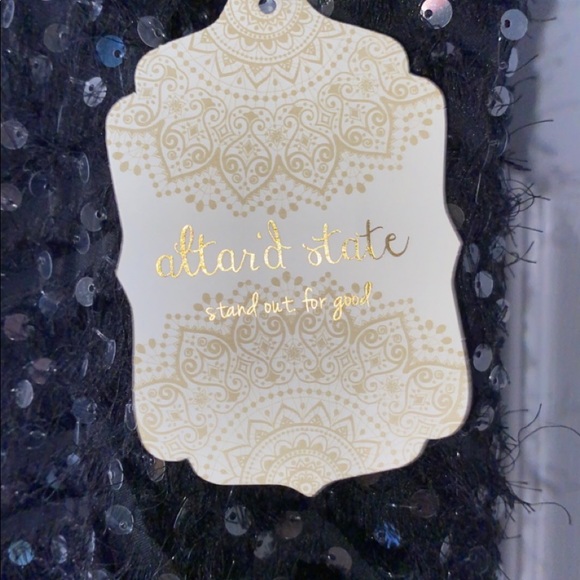 Altered State Black sequence dress NWT - Picture 3 of 6